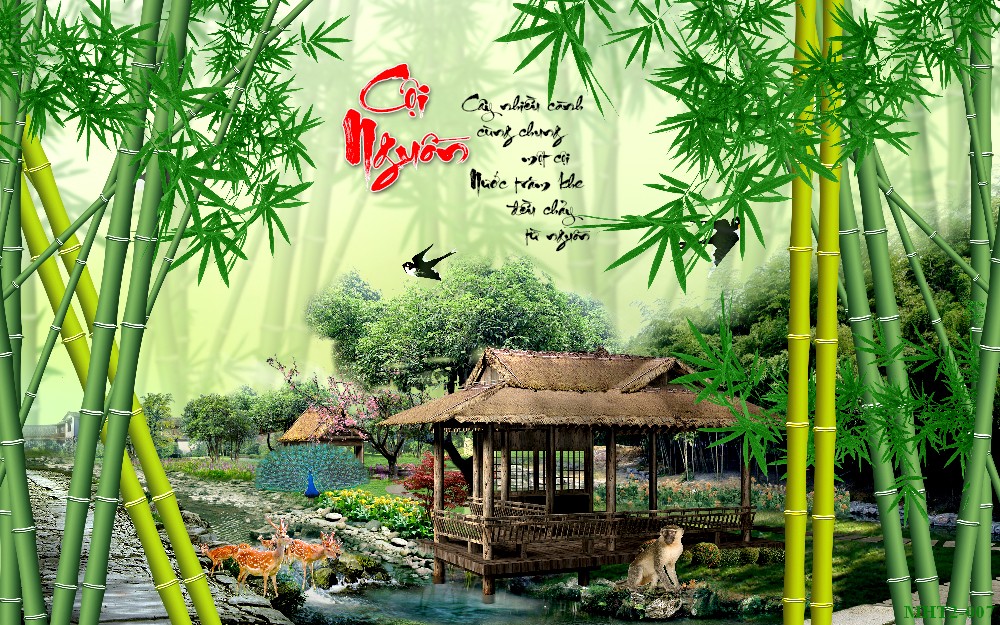 Phong cảnh sơn thủy hữu tình MHT2-007